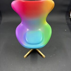 Rainbow High Doll House Replacement Lounge Rainbow Chair Fits 12" Dolls Barbie